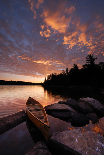 Diamond Lake Sunrise by Peter Bowers