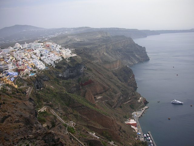 Fira on Santorini (Greece) by William Masson